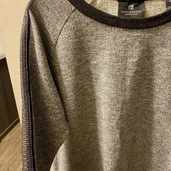 Scotch & Soda Grey and Metallic Long Sleeve Dress​​ - Picture 14 of 14